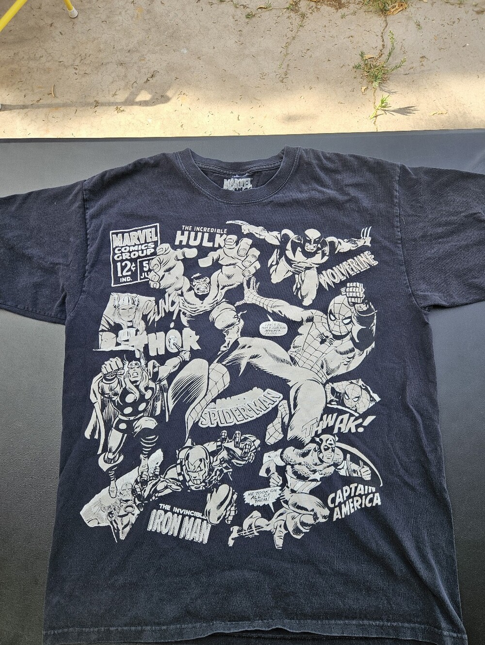 Marvel Comics Y2K Avengers AOP Tee